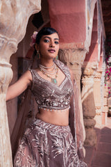Classic Embroidered Lehenga Set