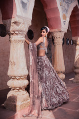 Classic Embroidered Lehenga Set
