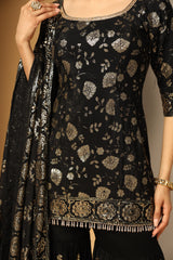 Blooming Garden Sequin Sharara Set – Bridal & Festive Ready