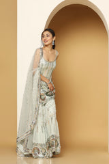 Sequin Shirt with Sharara – Festive Indian Ethnic Wear