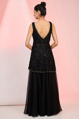 Rainbow Cutdana Glitter Kurti for Party Look