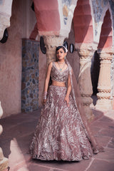 Classic Embroidered Lehenga Set