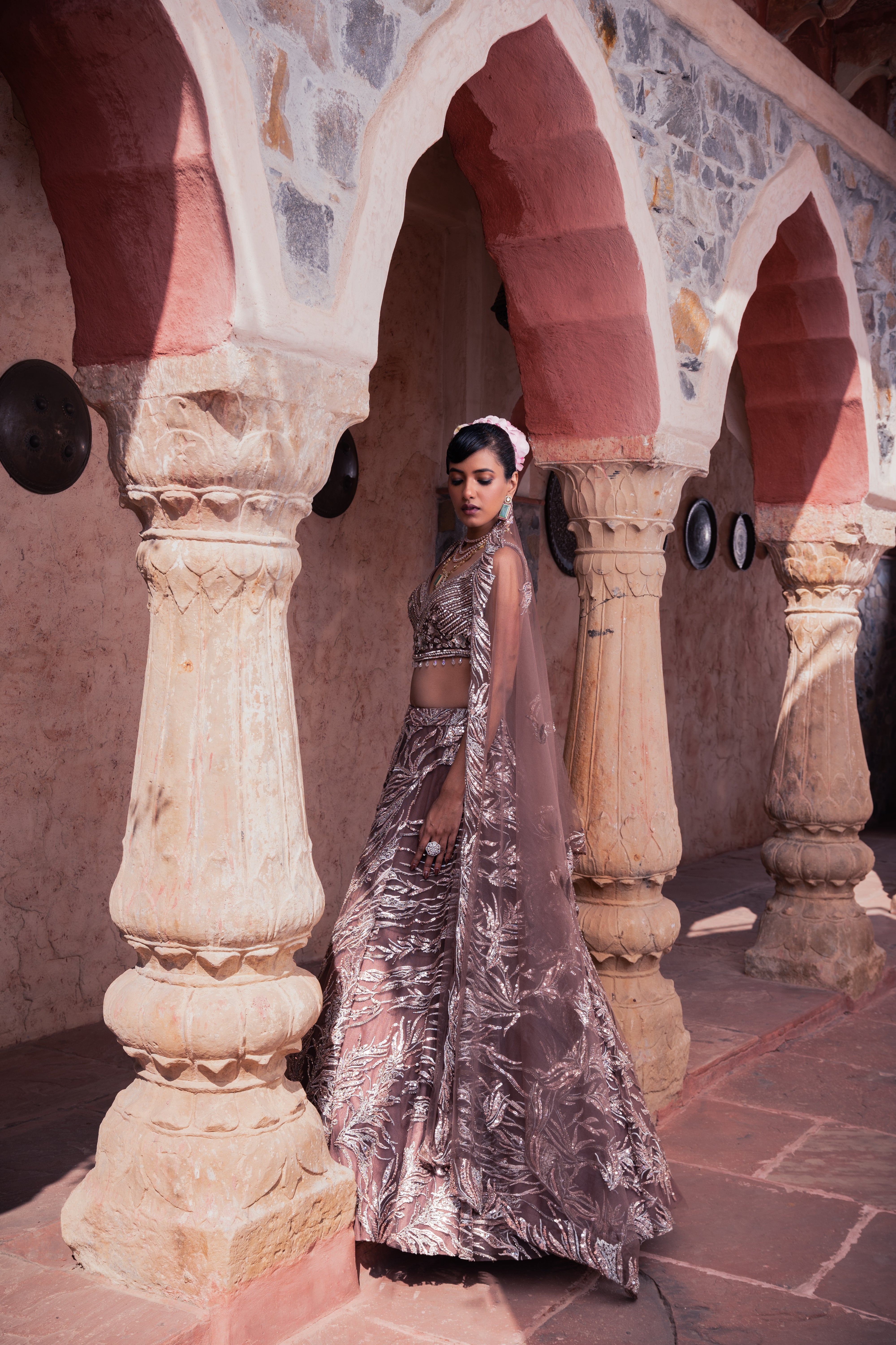 Classic Embroidered Lehenga Set