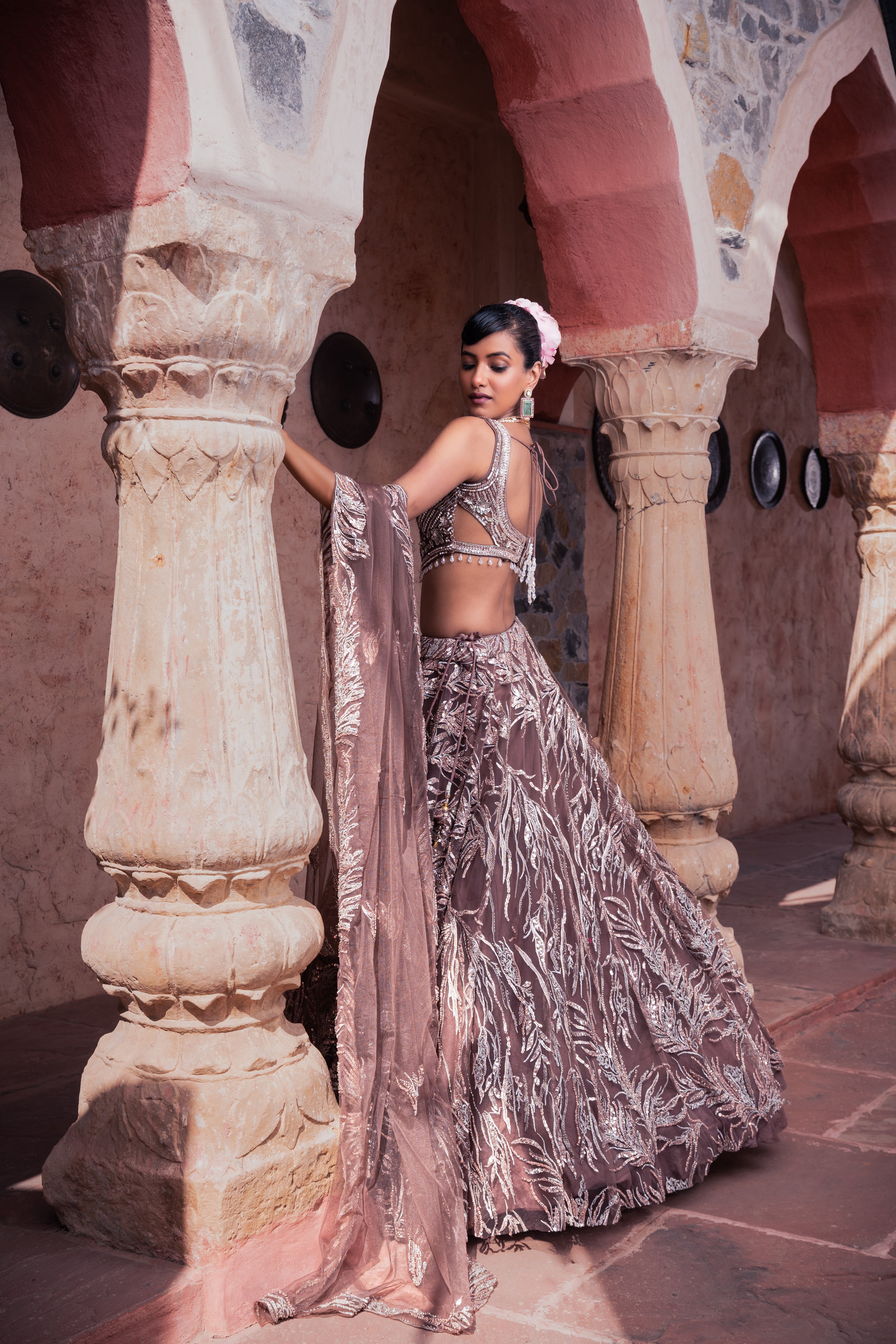 Classic Embroidered Lehenga Set