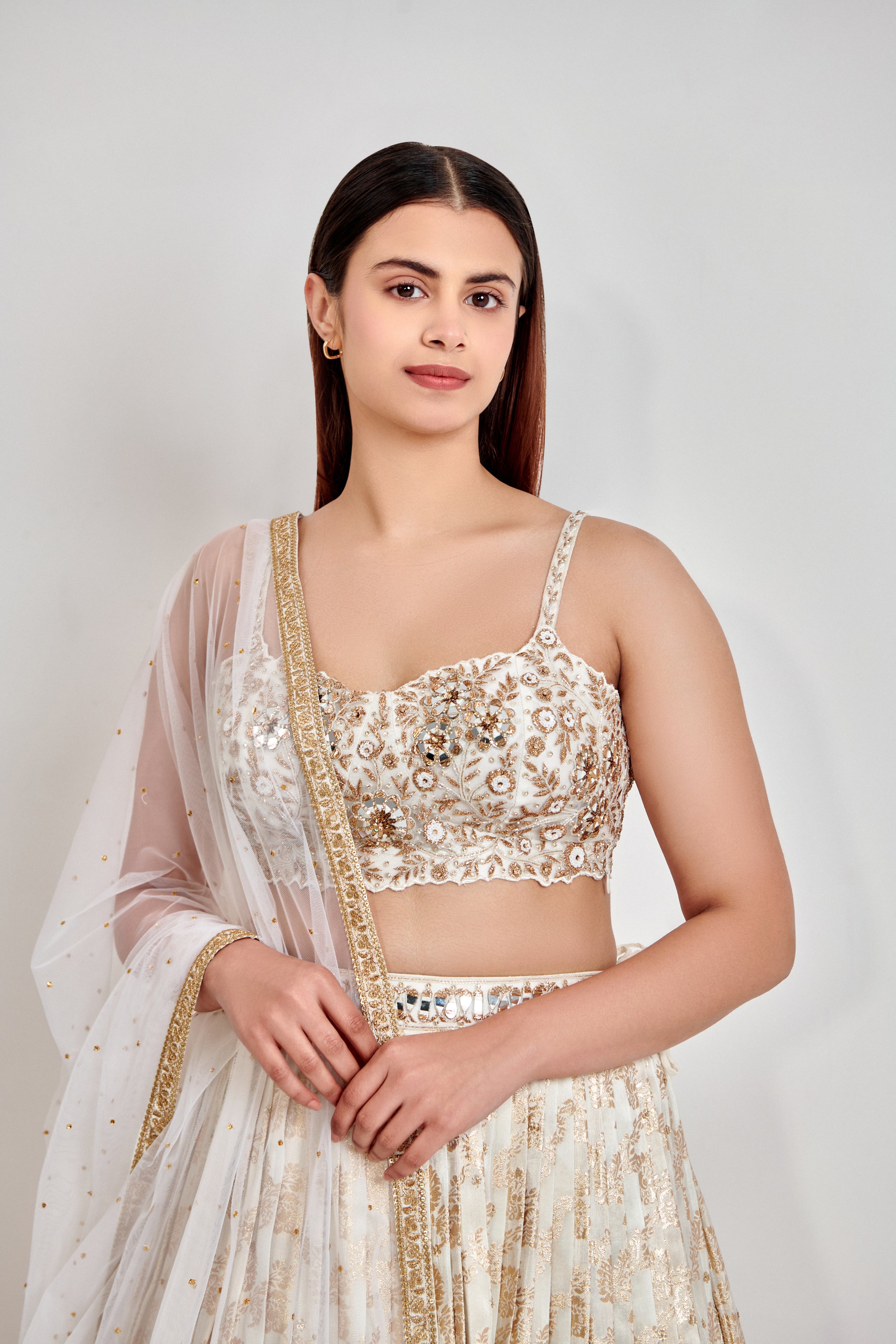Flora Garden Embroidered Bridal Lehenga