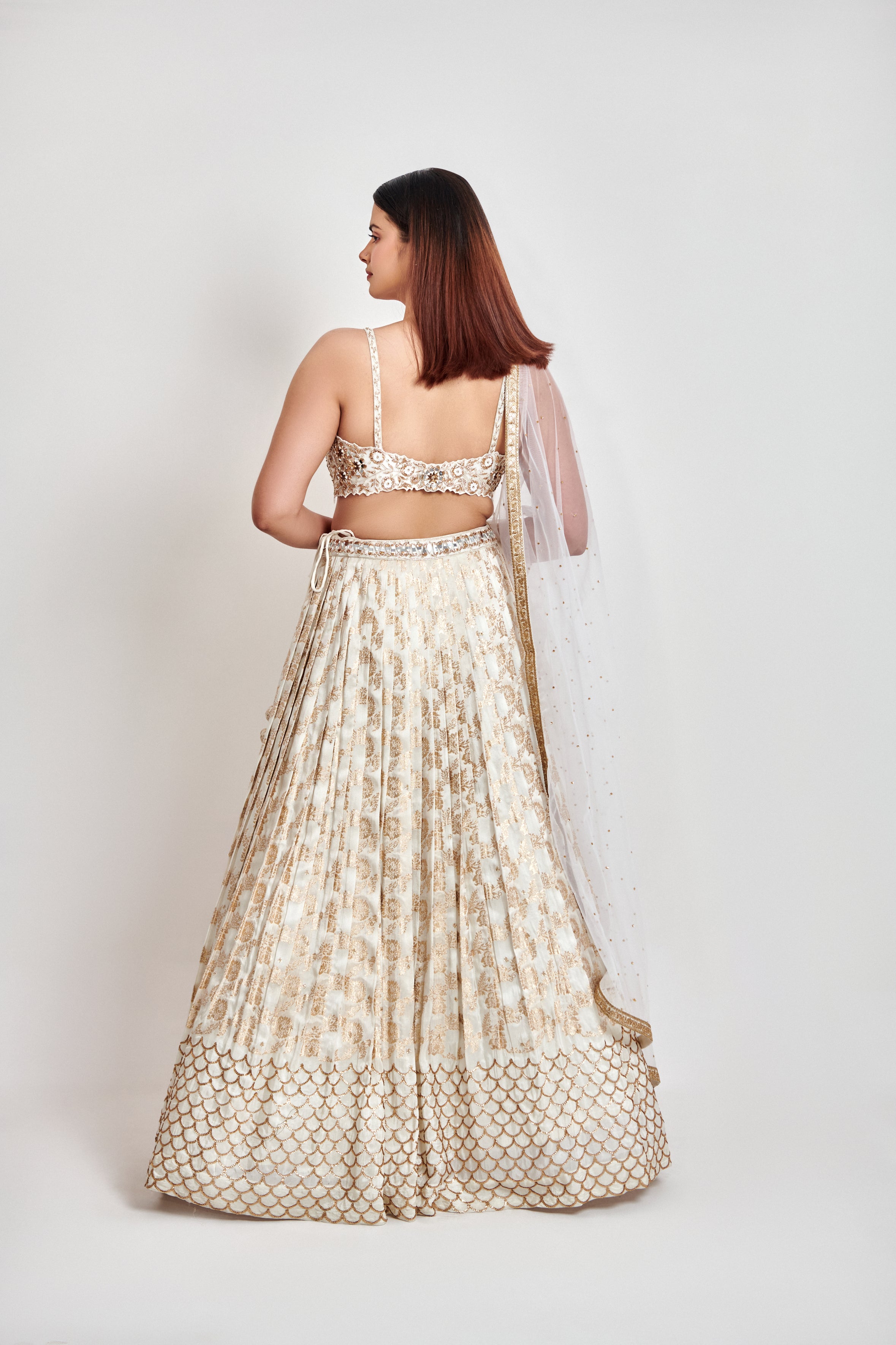 Flora Garden Embroidered Bridal Lehenga