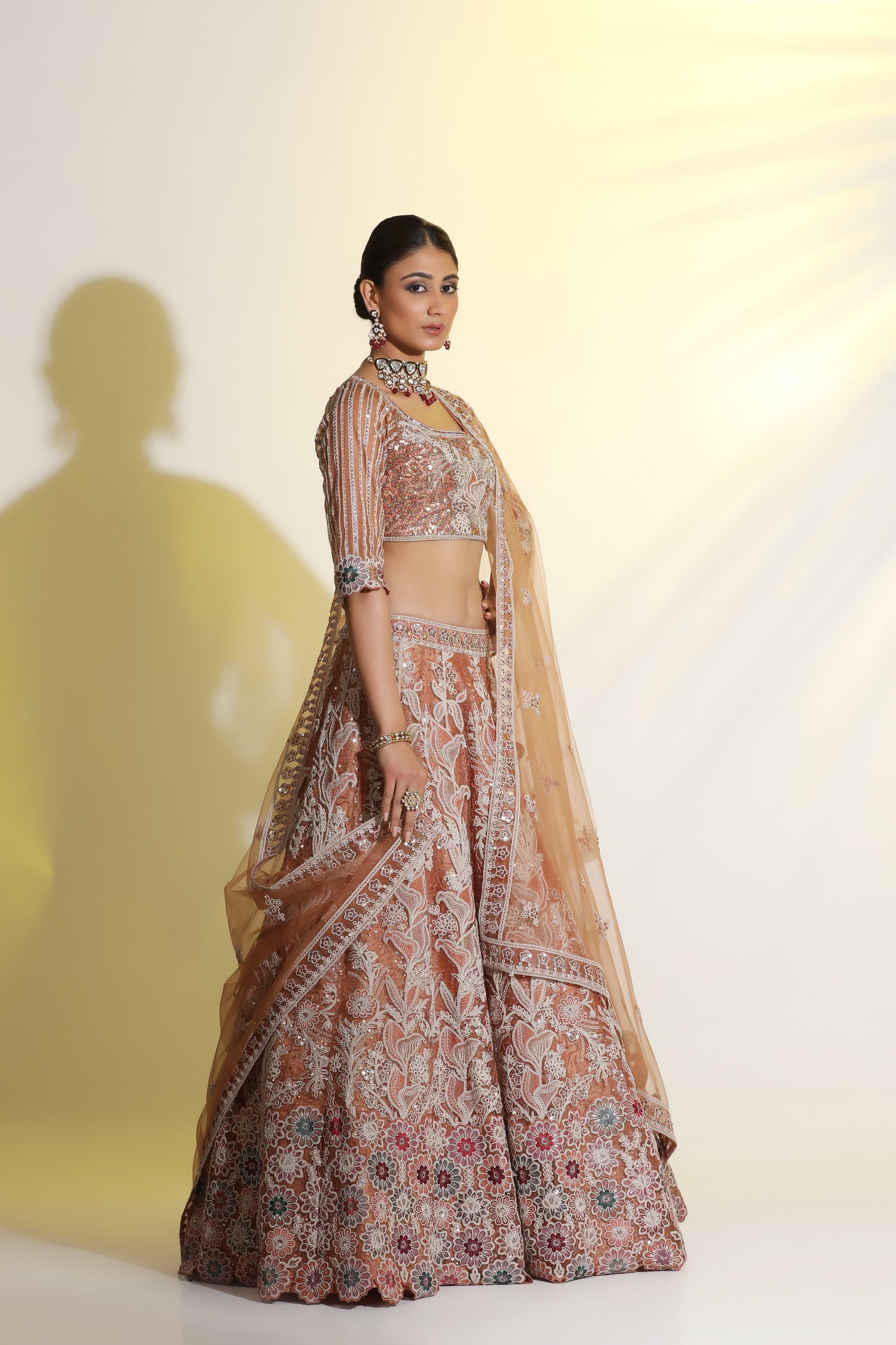 Hand Embellished Lehenga Blouse
